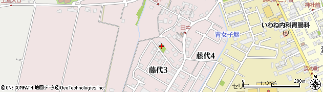 藤代第三幼児公園周辺の地図