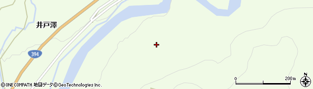 青森県黒石市南中野（中里）周辺の地図