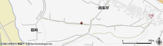 青森県黒石市花巻南家岸7周辺の地図