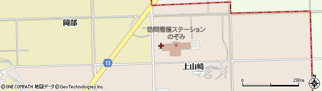 青森県平川市李平上山崎周辺の地図