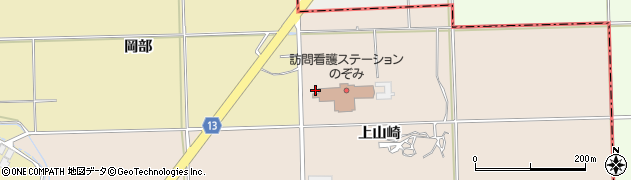 青森県平川市李平（上山崎）周辺の地図
