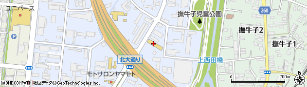青森ダイハツモータース弘前神田店周辺の地図