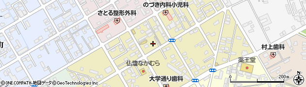 青森県十和田市東十二番町周辺の地図