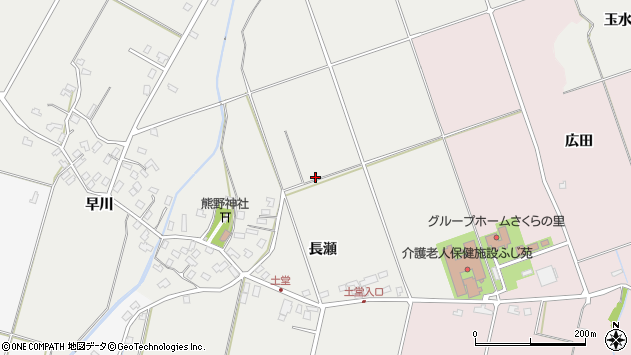 〒036-8374 青森県弘前市土堂の地図