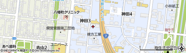 株式会社小山内バッテリー社　カーオールレンタカー周辺の地図