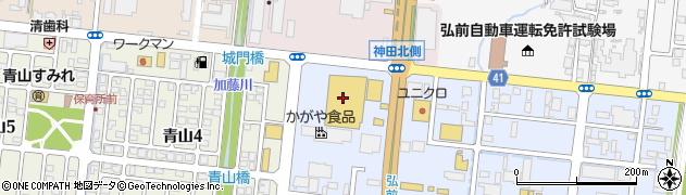 メガ神田店周辺の地図