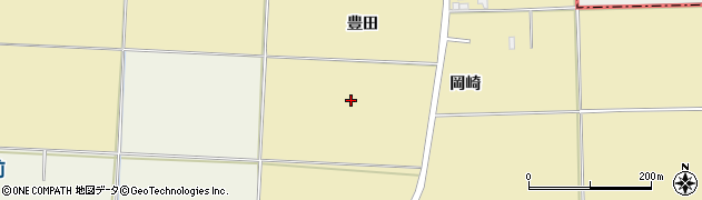 青森県平川市高木（豊田）周辺の地図