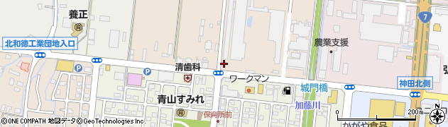 青森県弘前市向外瀬豊田周辺の地図