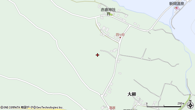 〒036-1303 青森県弘前市葛原の地図
