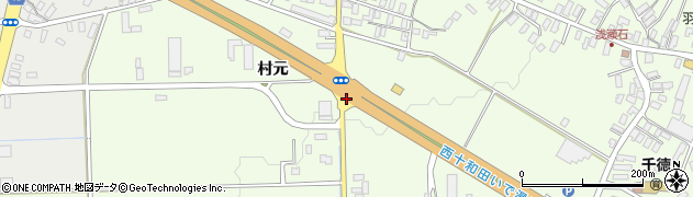 青森県黒石市浅瀬石（村元）周辺の地図
