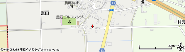 青森県黒石市中川篠村148周辺の地図