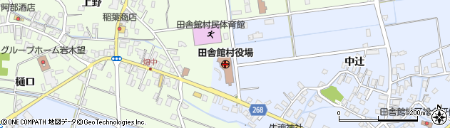 青森県田舎館村（南津軽郡）周辺の地図