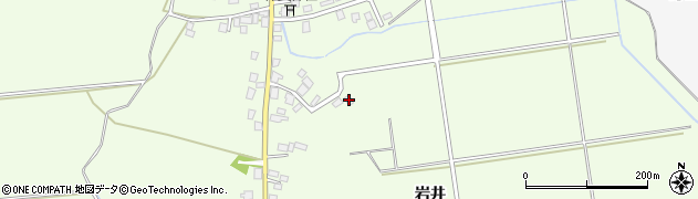 青森県弘前市鼻和岩井215周辺の地図