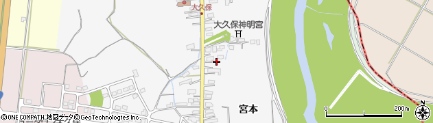 青森県弘前市大久保宮本237周辺の地図