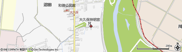 青森県弘前市大久保宮本302周辺の地図
