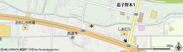 青森県黒石市中川篠村13周辺の地図
