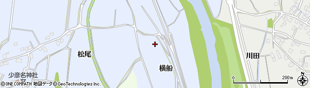 青森県弘前市船水横船周辺の地図