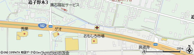 青森県黒石市中川篠村4周辺の地図