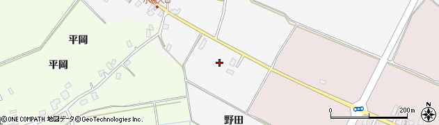 青森県弘前市富栄野田周辺の地図