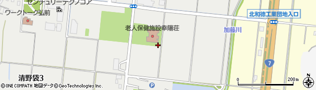 青森県弘前市清野袋岡部426周辺の地図