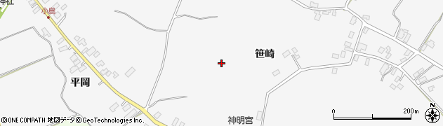 青森県弘前市富栄（笹崎）周辺の地図