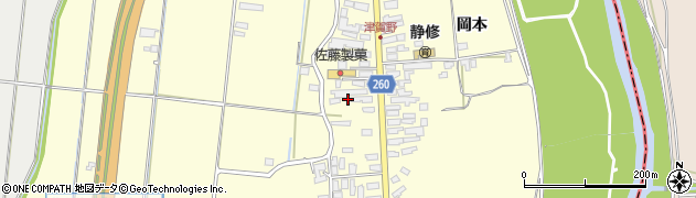 青森県弘前市津賀野宮崎64周辺の地図