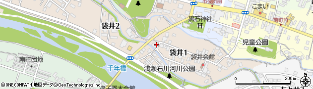 有限会社黒石納豆周辺の地図