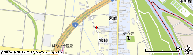 青森県弘前市津賀野宮崎106周辺の地図
