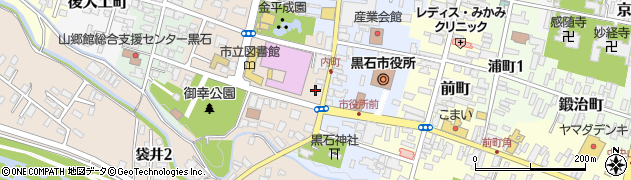 木田理容所内町店周辺の地図