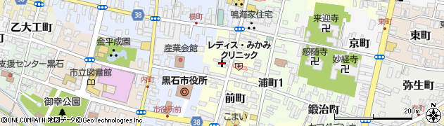 東奥信用金庫　黒石支店周辺の地図