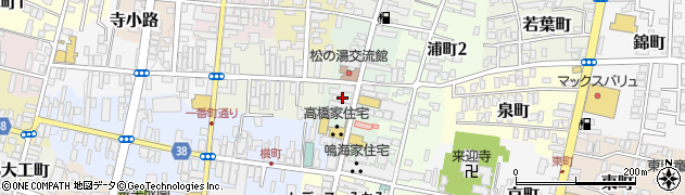 寺山餅店周辺の地図