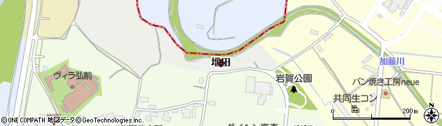 青森県弘前市清野袋（増田）周辺の地図