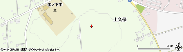 青森県おいらせ町（上北郡）上久保周辺の地図