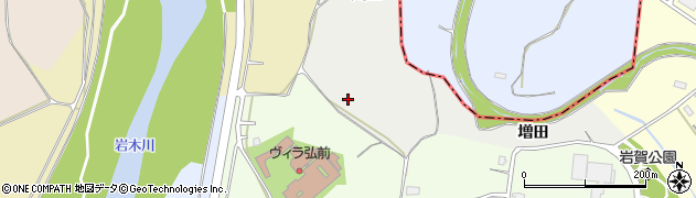 青森県弘前市清野袋川田729周辺の地図