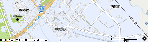 青森県南津軽郡藤崎町藤崎西浅田58周辺の地図