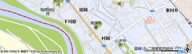 真蓮寺周辺の地図