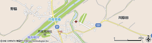 青森県弘前市中崎周辺の地図