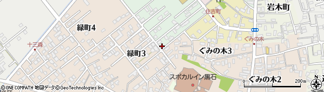 青森県黒石市作場町8周辺の地図