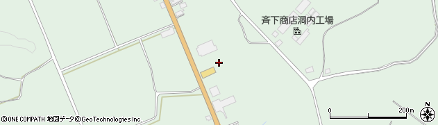 青森県十和田市洞内枯木根周辺の地図