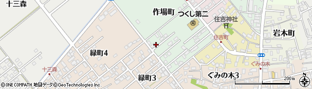青森県黒石市作場町37周辺の地図