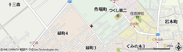 青森県黒石市作場町39周辺の地図