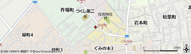 青森県黒石市作場町1周辺の地図