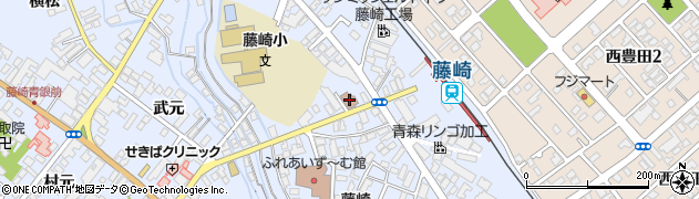 藤崎郵便局 ＡＴＭ周辺の地図
