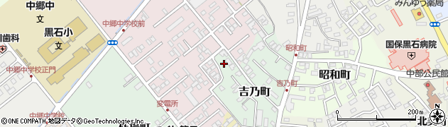 青森県黒石市吉乃町31周辺の地図