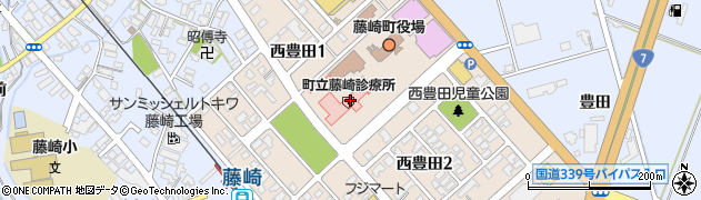 藤崎町立藤崎診療所周辺の地図