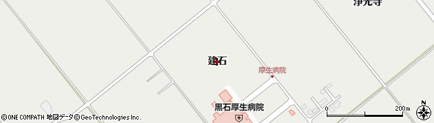 青森県黒石市黒石（建石）周辺の地図