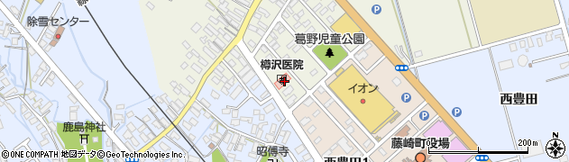 樽澤医院周辺の地図