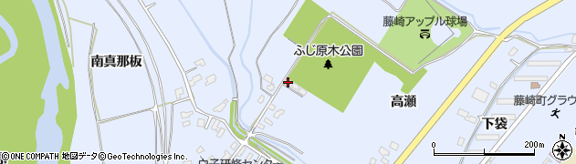 青森県南津軽郡藤崎町藤崎高瀬92周辺の地図