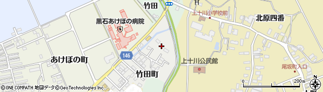 長坂川周辺の地図