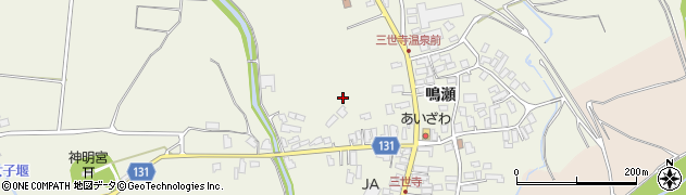 青森県弘前市三世寺周辺の地図